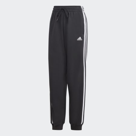 Essentials 3-Stripes French Terry Loose-Fit Pants