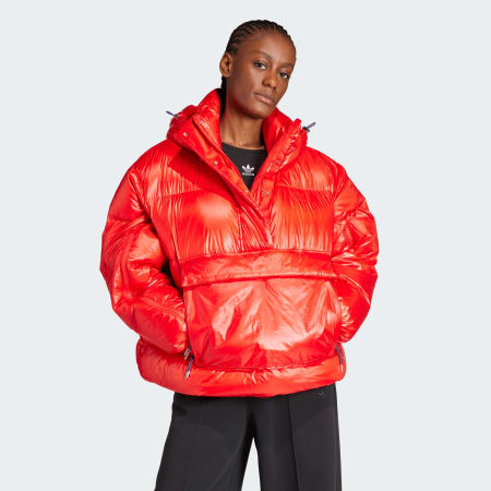 Puffed Throw-Over Jacket