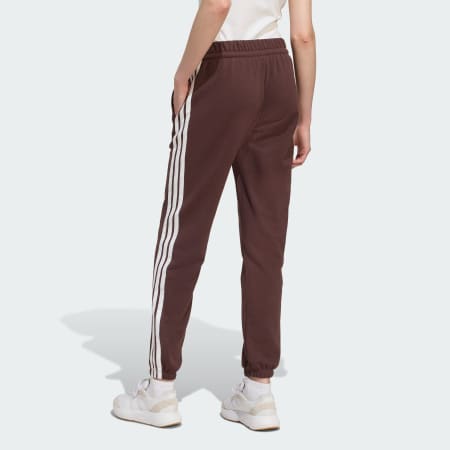 بنطال Essentials 3-Stripes French Terry Cuffed