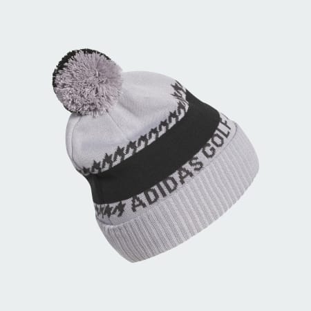 Căciulă beanie COLD.RDY cu pompon și 3 dungi