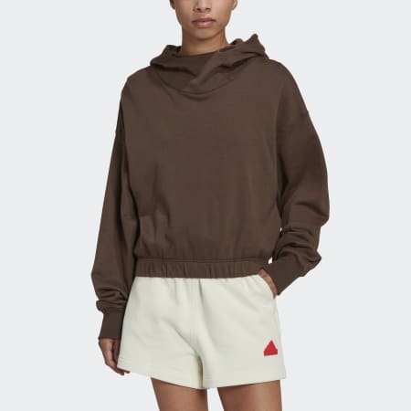 Studio Lounge Cropped Hoodie