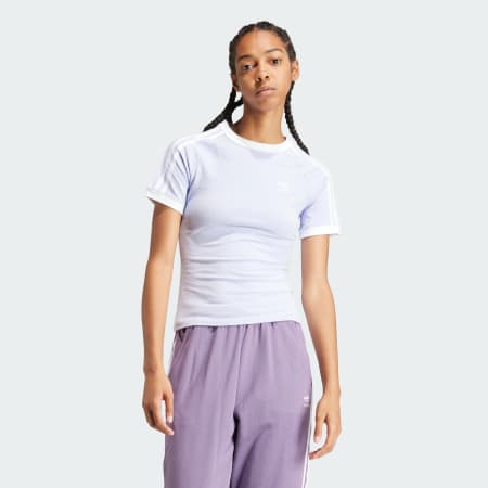 3-Stripes Slim Raglan Tee