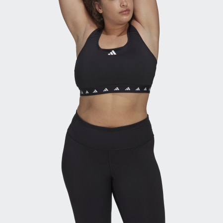 Brassière Adidas Powerreact Training medium-support 3-stripes