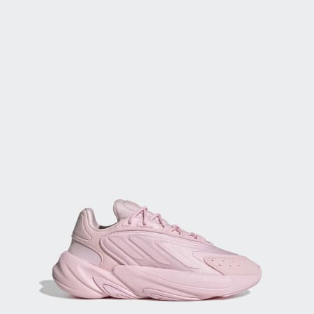 Adidas yeezy hotsell pink trainers