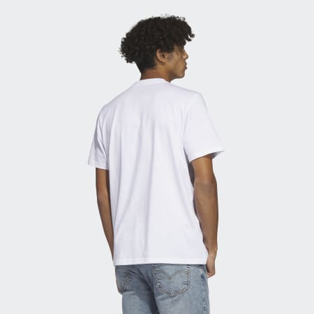 Two-Tone Stencil Short Sleeve Graphic Tee