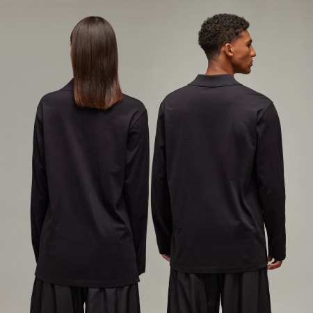Y-3 Graphic Logo Long Sleeve Tee