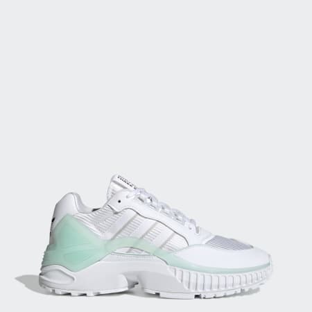 white adidas tennis shoe