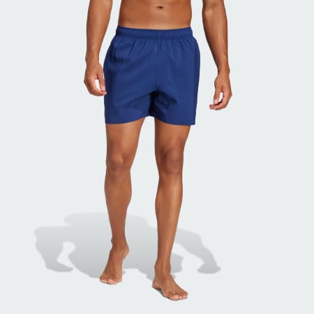 Solid CLX Short-Length Swim Shorts