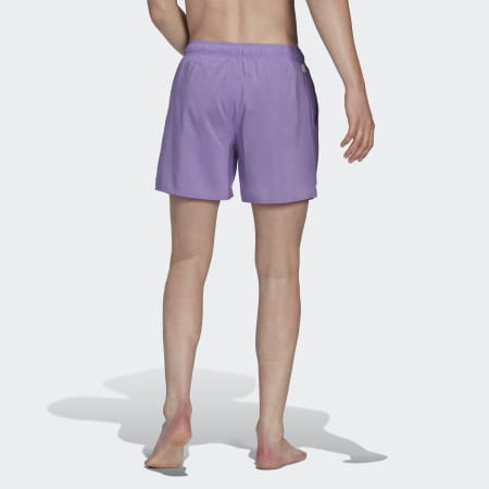 Short Length Solid Swim Shorts