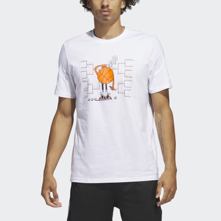 Lil Stripe Bracket Graphic Short Sleeve Basketball Tee