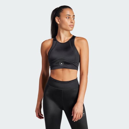 adidas by Stella McCartney TruePurpose Training Shine Crop Top