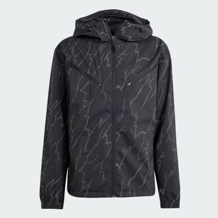 Montreal Allover Print Windbreaker