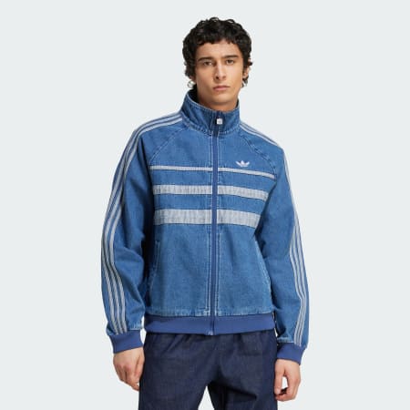 adidas Adicolor First Blue Denim Track Top