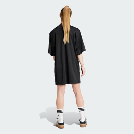 Oversized Tricot Tee Dress