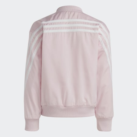 Clothing - Disney Moana Track Top - Pink | adidas South Africa