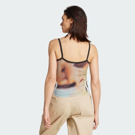 Flames Print Tank Top