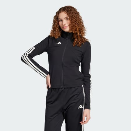 Tiro Cut 3-Stripes Slim Fitted High-Neck Track Top