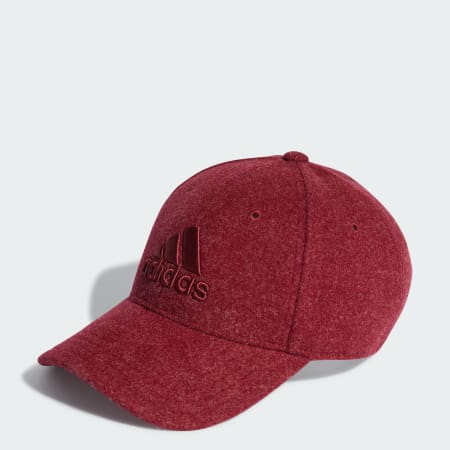 Accessories - Wool Baseball Cap - Burgundy | adidas Saudi Arabia