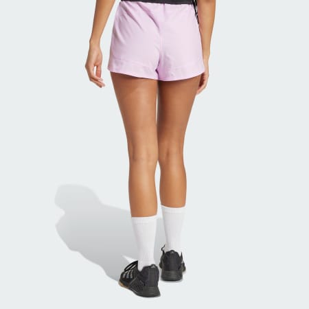 Pacer Training 3-Stripes Woven High-Rise Shorts