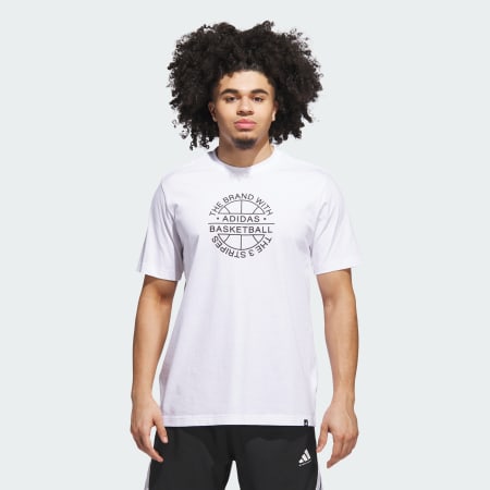 Basketball Emblem Graphic Tee