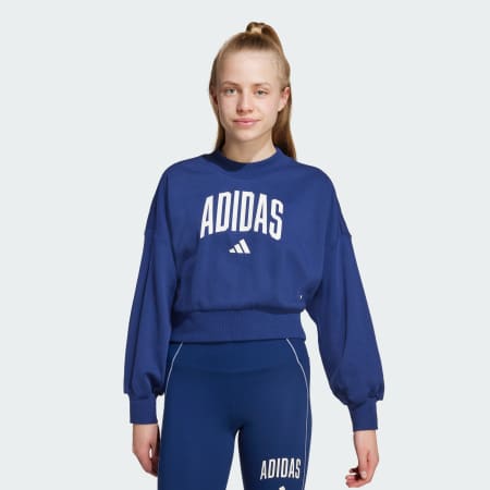 سترة للأطفال Seasonals Essentials Collegiate Typography Crewneck