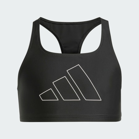 Costum de baie Performance cu dungi mari, pentru copii