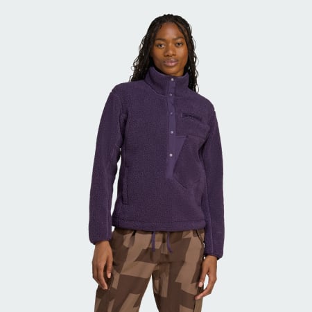 Terrex Xploric High Pile Fleece Pullover Sweatshirt