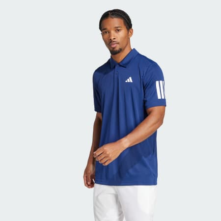 Club Tennis 3-Stripes Polo Shirt