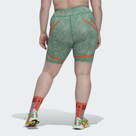 شورت ضيّق adidas by Stella McCartney TruePurpose Printed Cycling - قياس كبير