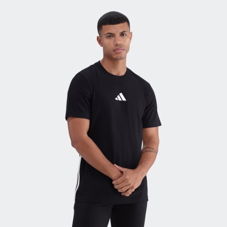 Essentials 3-Stripes Single Jersey T-Shirt