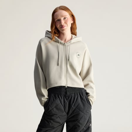 adidas by Stella McCartney Sportswear Cropped Hoodie