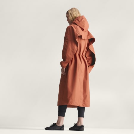 معطف بقبعة adidas by Stella McCartney Heavyweight