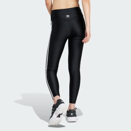 adidas Originals Leopard Luxe 3-Stripes Infill Flared Leggings