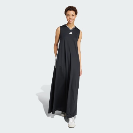 Tiro Cut 3-Stripes Soft Mesh Long Dress