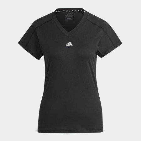 AEROREADY Train Essentials Minimal Branding V-Neck Tee