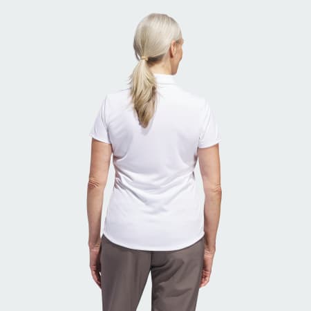 Tricou polo cu mânecă scurtă Solid Performance pentru femei