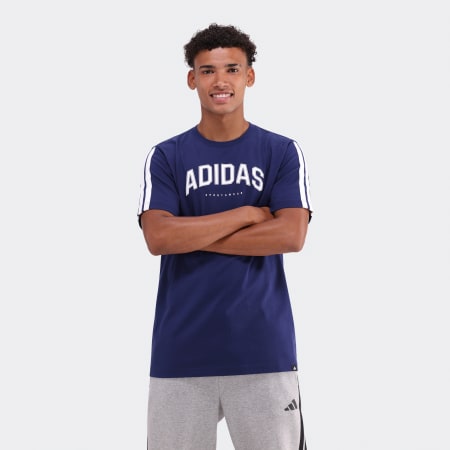 Codes Collegiate Linear Graphic Tee