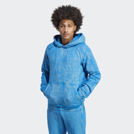 Blue Version Washed Hoodie