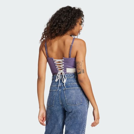 Corset din denim KSENIASCHNAIDER