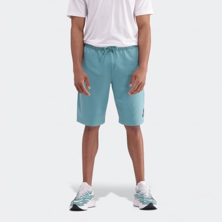 Clothing - Essentials Big Logo Single Jersey Shorts - Turquoise