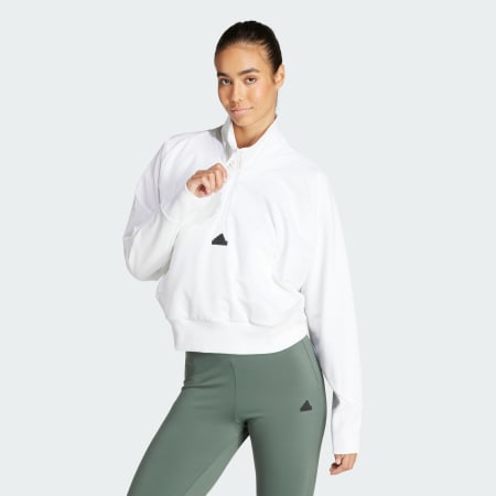 adidas Women s Tracksuits Track Tops White adidas South Africa