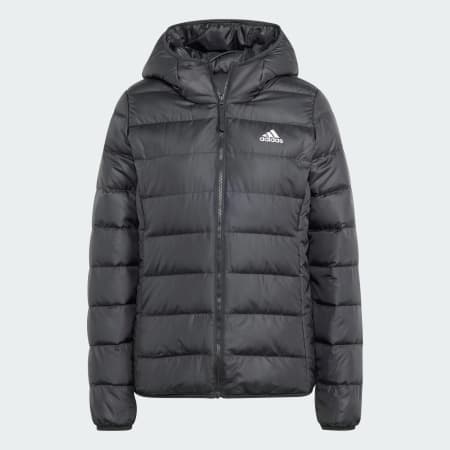 Essentials Light Down Hooded Jacket