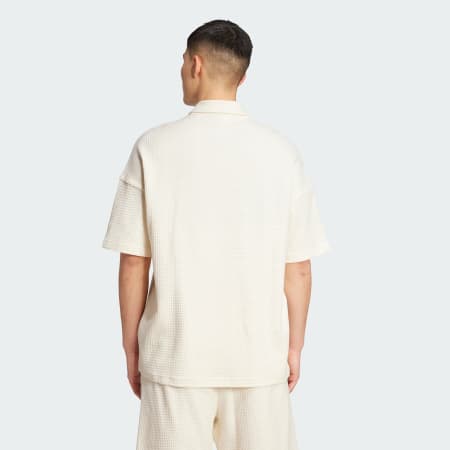 All SZN Waffle Knit Half-Zip Polo