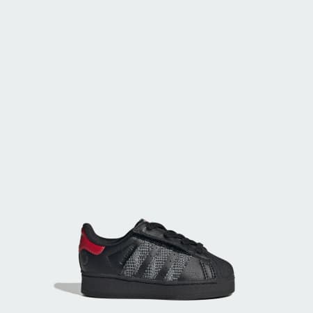 נעלי SUPERSTAR עם שרוכים אלסטיים עם תאורת לד וסגירה נוחה