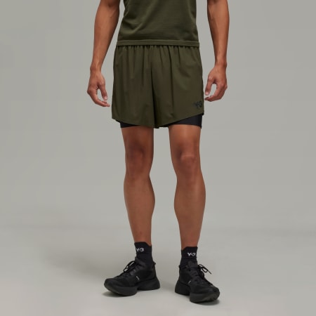 Y-3 Running Shorts with Tights