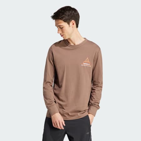 adidas Adventure Graphic Long Sleeve Tee