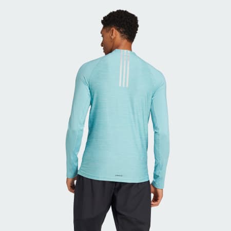 Majica dugih rukava Gym+ 3-Stripes 1/4-Zip