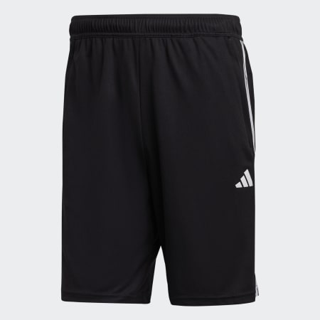 Train Essentials Piqué 3-Stripes Training Shorts