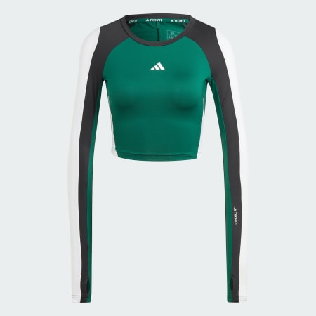 Techfit AEROREADY Colorblock Long Sleeve Tee