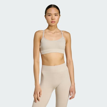 Workout Essentials Light-Support Knit Bra